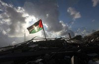 В штаб-квартире ООН впервые подняли флаг Палестины