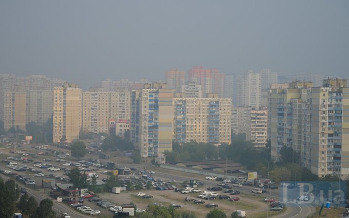 У Києві зафіксували підвищену кількість пилу в повітрі 