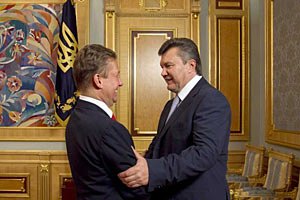 Миллер встретился с Януковичем в Киеве