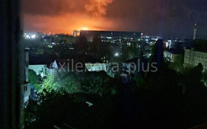 СБУ спільно з Силами оборони успішно відпрацювали по нафтотерміналу в Туапсе, — джерела