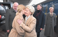 Урсула фон дер Ляєн і Жозеп Боррель прибули до Києва