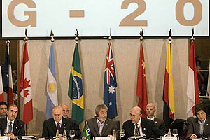 Представители G20 провели совещание по телефону