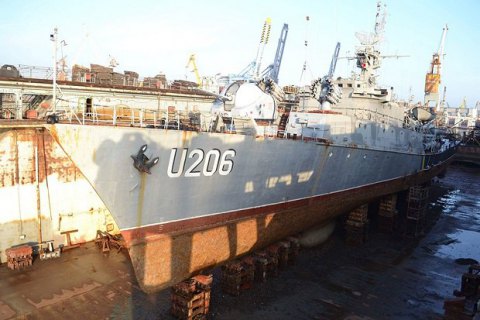 Корвет "Вінниця" поставили на ремонт в Одеському порту (оновлено)