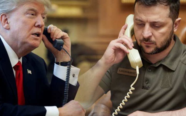 Трамп провів розмову із президентом України Зеленським (оновлено)
