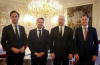 Шмигаль зустрівся у Празі з прем’єр-міністрами Бельгії, Нідерландів та Люксембургу