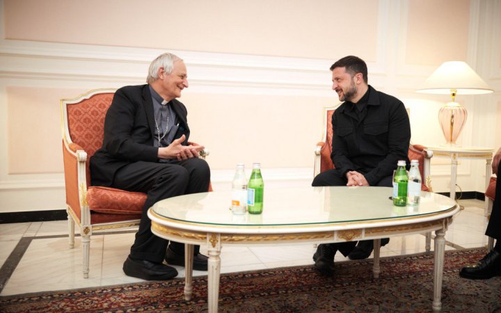 Зеленський обговорив із кардиналом Маттео Дзуппі повернення депортованих Росією українських дітей