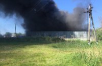 На складі Березанської суконної фабрики сталася пожежа (оновлено)