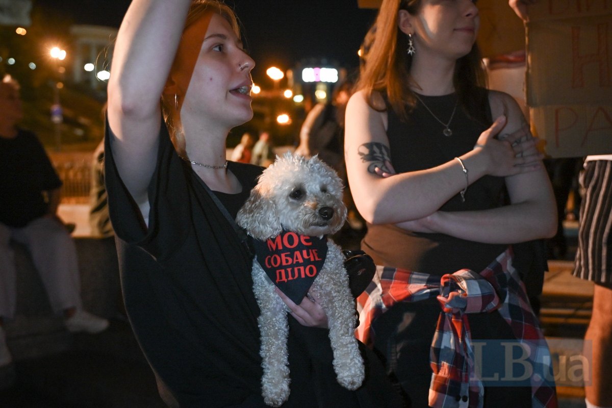 Акція на Майдані з вимогою припинити утиски військовослужбовців, Київ, 5 вересня 2025 р.