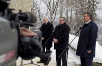 Февраль 2013 года, рабочий визит Президента Украины в город Висла, Польша