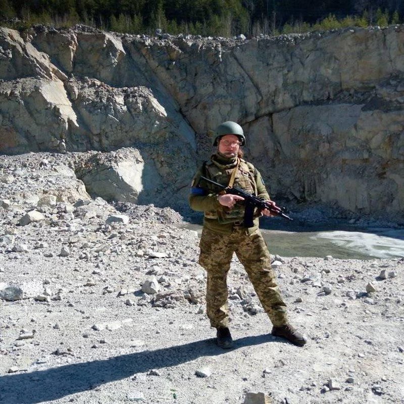 Тетяна Меньшикова в армії