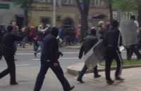 На митинге в Донецке контузило милиционера, - СМИ