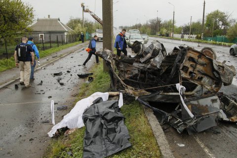 ОБСЕ назвала обстрел причиной гибели четырех человек в Еленовке (обновлено)