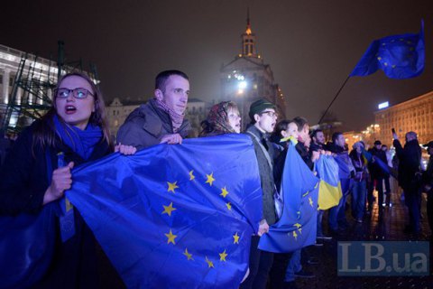 В Киеве пройдет факельное шествие  по случаю второй годовщины разгона Майдана