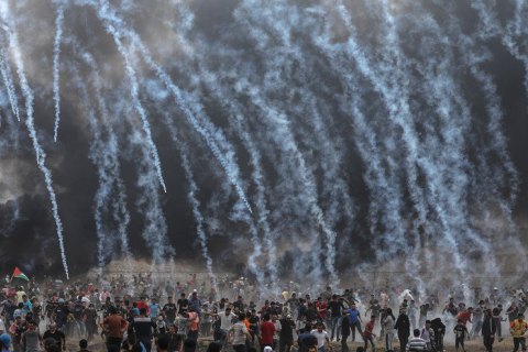 Число раненых на границе Израиля и сектора Газа превысило 1000
