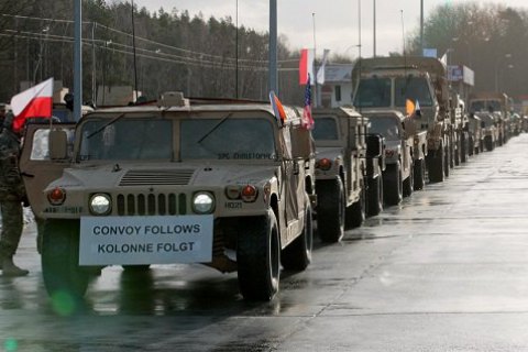 В Польшу прибыла танковая бригада США