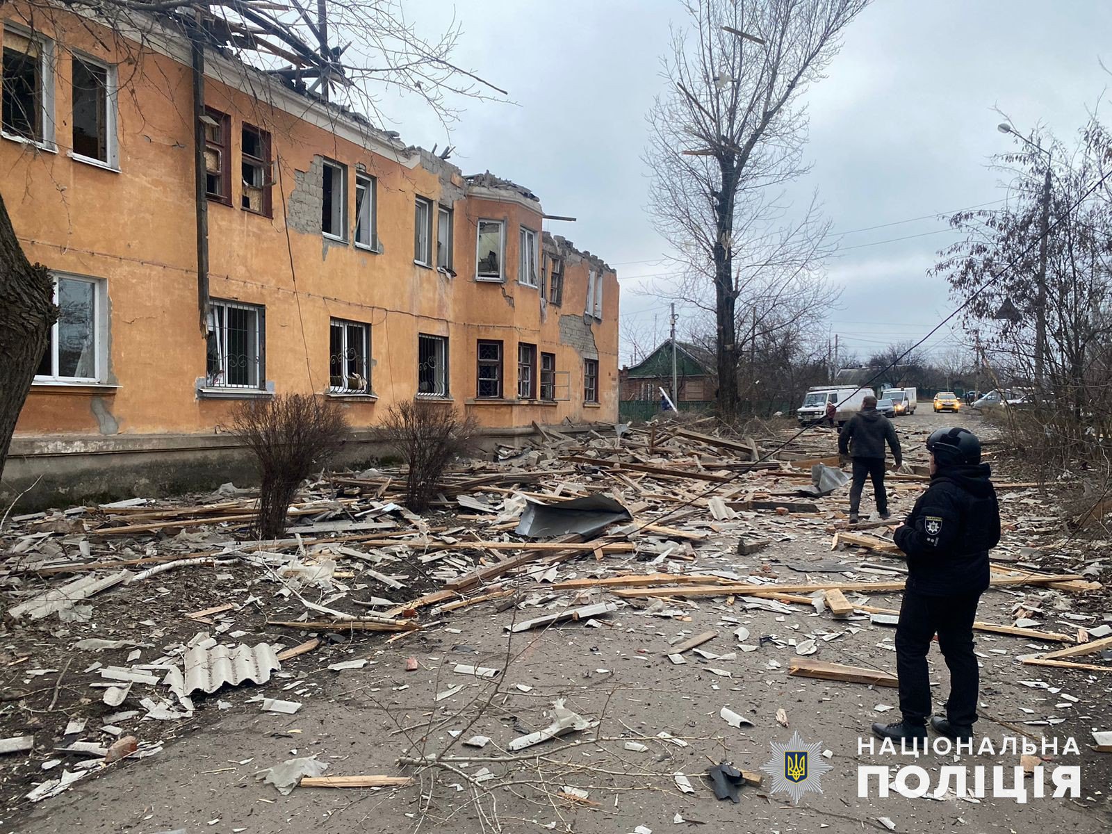 наслідки обстрілу Донеччини