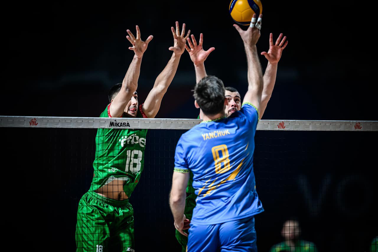 Дмитро Янчук у матчі проти Болгарії