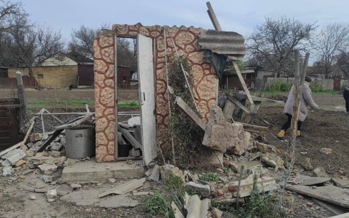 У Херсоні унаслідок російської атаки постраждав цивільний