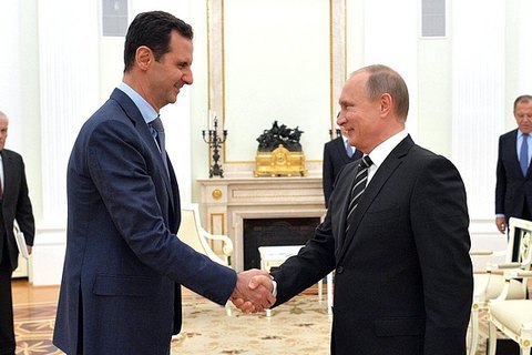 Путин возложил ответственность за применение химоружия на противников Асада