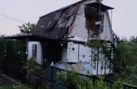 У Дніпропетровській області внаслідок нічного обстрілу з "ураганів" зруйновані десятки будинків і лікарня