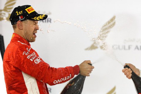 Феттель победил на Гран-При Бахрейна