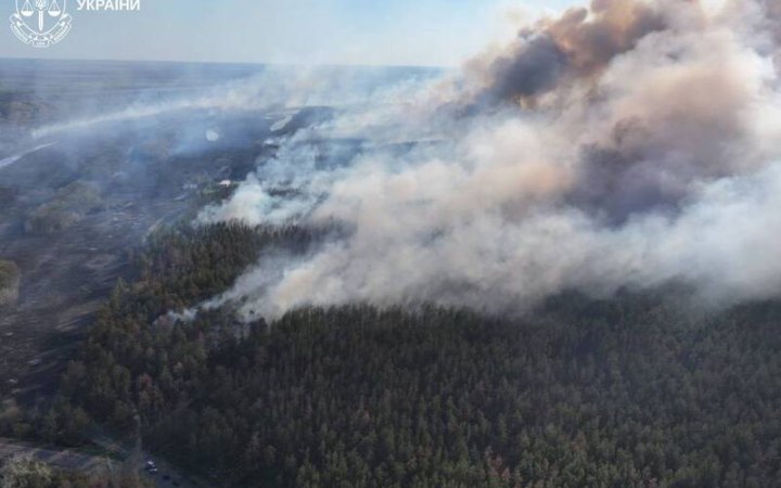 Мешканця Харківщини підозрюють у причетності до пожежі, у якій згоріло майже 350 га лісу