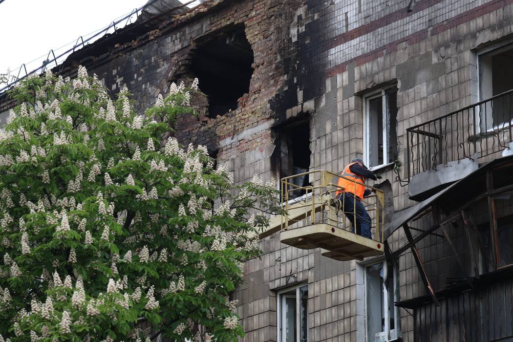 Наслідки обстрілів Києва, 7 квітня