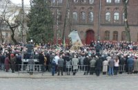 Во Львове открыли памятник автору национального гимна Украины