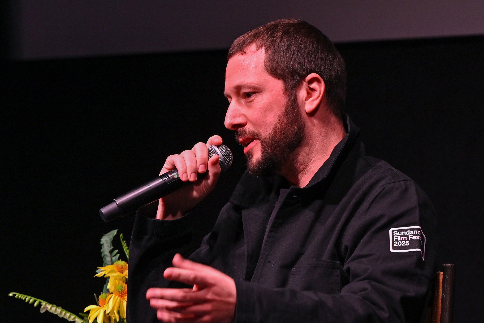 Мстислав Чернов під час Sundance Film Festival, 2025.