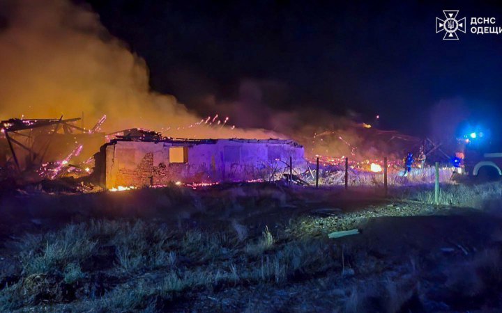 На Одещині через російську атаку зруйноване фермерське господарство