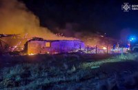 На Одещині через російську атаку зруйноване фермерське господарство