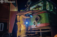 ​Біля Коростеня зійшов із рейок вантажний поїзд. Це могла спричинити детонація дрона (доповнено)