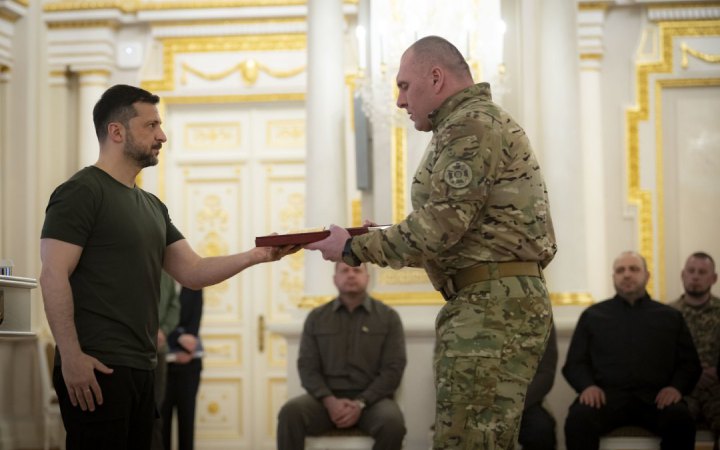 Зеленський: з початку повномасштабної війни понад 110 тисяч українських військових отримали держнагороди 