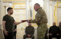 Зеленський: з початку повномасштабної війни понад 110 тисяч українських військових отримали держнагороди 
