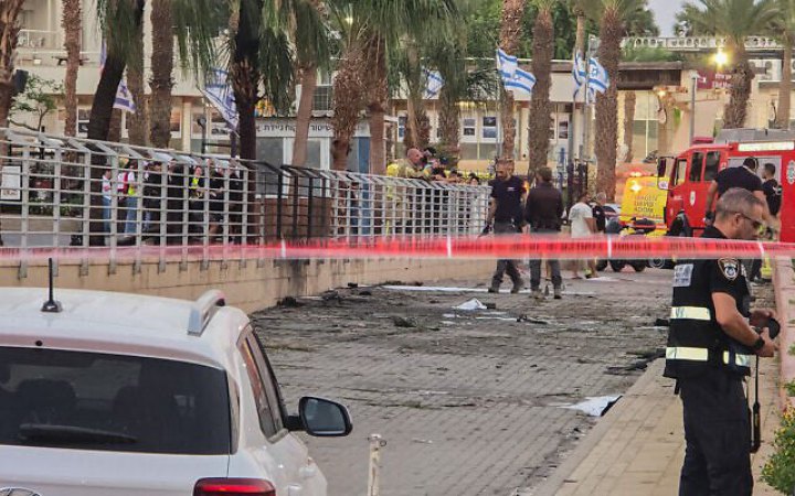 Внаслідок атаки безпілотника хуситів на Ейлат поранено понад 20 людей