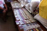 Міліція перехопила 8 млн гривень, що призначалися бойовикам