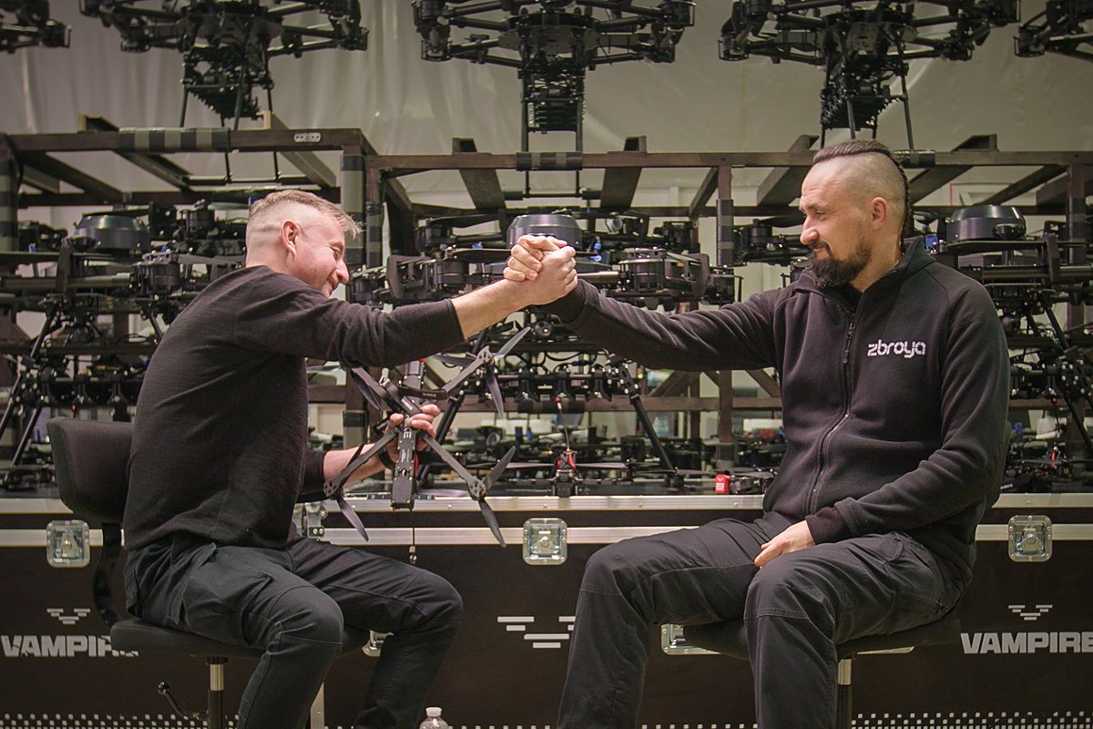 Олександр Камишін і Сергій Жадан