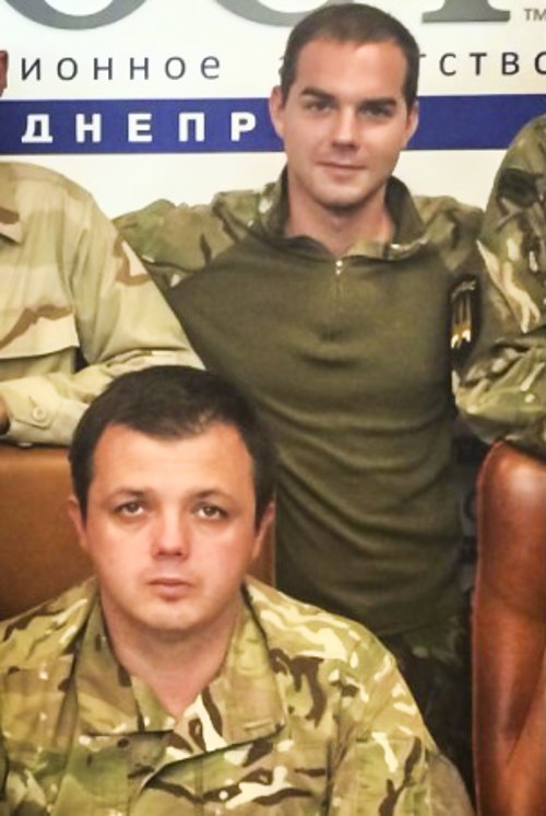 Семен Семенченко та Євген Шевченко (позаду)