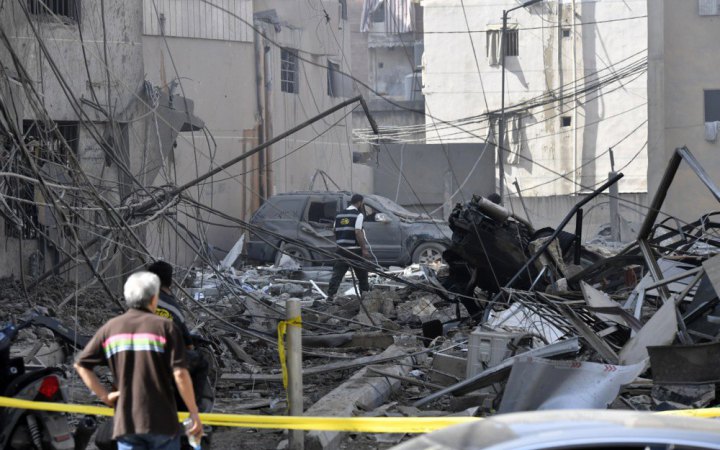 Ізраїль завдав удару по південному Бейруту, заявивши про атаку на виробництво дронів