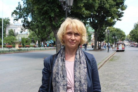 ​В Одессе облили фекалиями известную активистку Подпалую