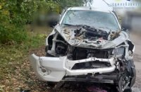 На Сумщині російський дрон атакував автомобіль енергетиків