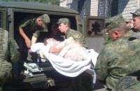 Военный погиб, еще двое ранены у Донецкого аэропорта