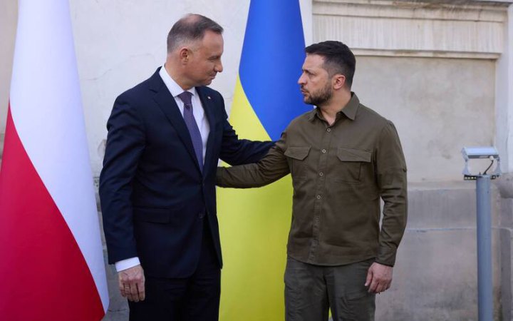 Президент Польщі Дуда запевнив, що підтримка України залишається незмінною