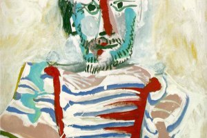 Картина "Сидящий человек" Пикассо ушла на торгах Сhristie's в Шанхае за 1,55 млн долларов
