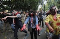 У Росії православні активісти зажадали захистити громадян від зомбі-флешмобу