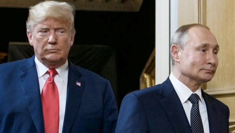 Президент США Дональд Трамп і президент РФ Володимир Путін