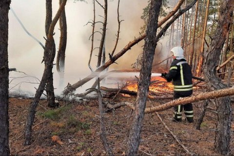 Пожары в Луганской области: Кабмин отменил тендер на закупку обещанных пожарных машин