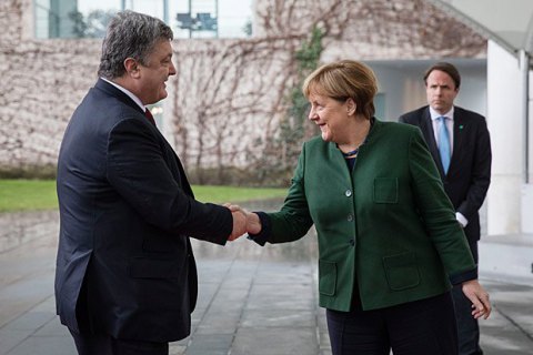 Порошенко встретится с Меркель в Брюсселе 