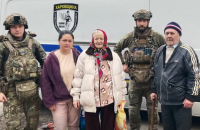 “Білі янголи” евакуювали родину на Харківщині