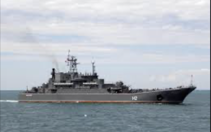 КіберСпротив: На російському кораблі "Новочеркаськ" загинули 74 окупанти, 27 — поранені (документ)